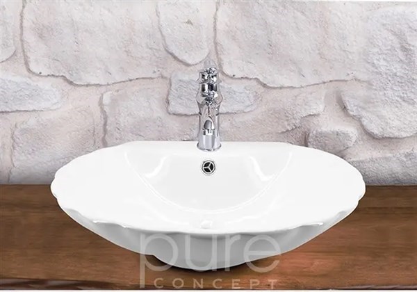 Pure W-155 Tezgah Üstü Çanak Lavabo